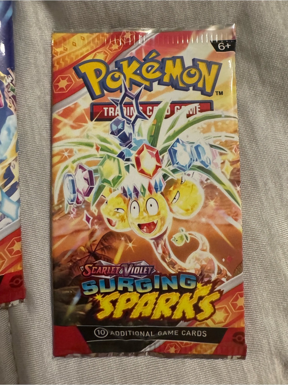 Pokemon Scarlet & Violet Surging Sparks Booster Pack - 34 pks/ tot of 340 cards